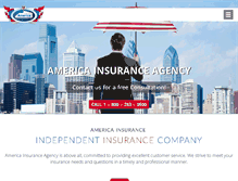 Tablet Screenshot of america-insurance.com